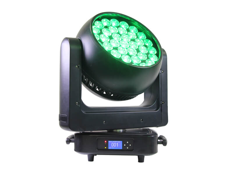Aura 37 件 25W 4 合 1 LED 变焦摇头光束洗灯