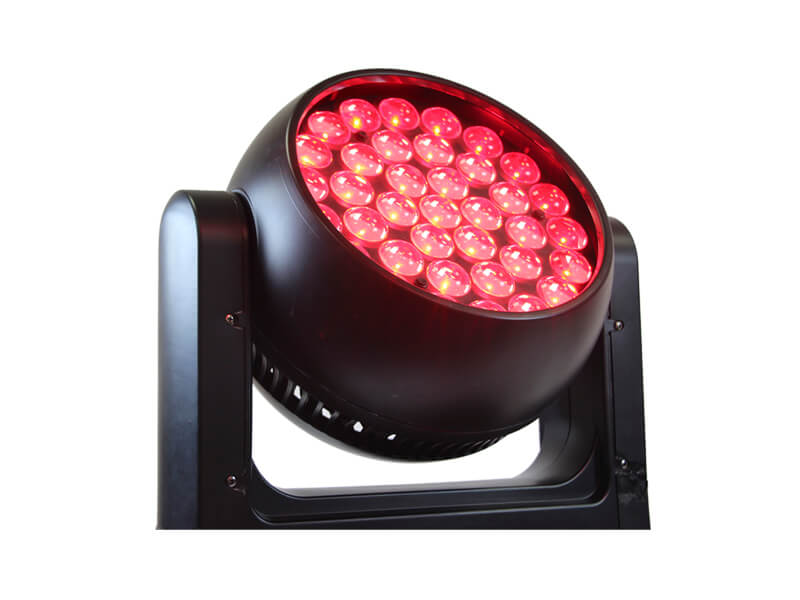 光环效果 37 件 25 瓦 4 合 1 LED 变焦摇头光束洗灯