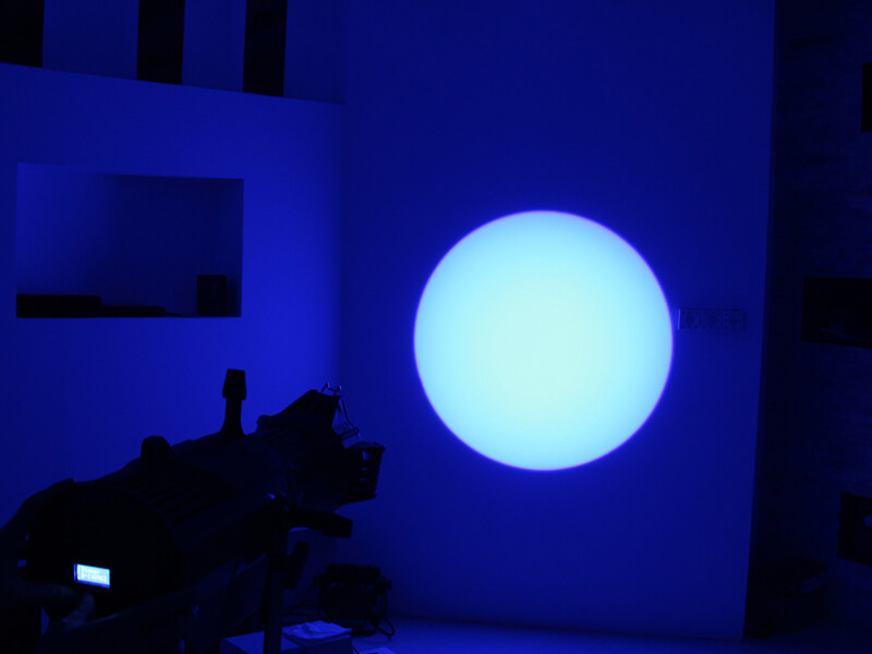 200W RGBAL 5in1 彩色 LED 固定透镜轮廓聚光灯